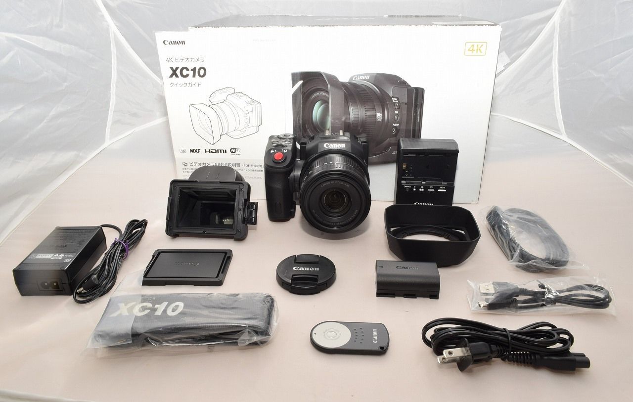 Canon キヤノン 業務用 4K ビデオカメラ XC10