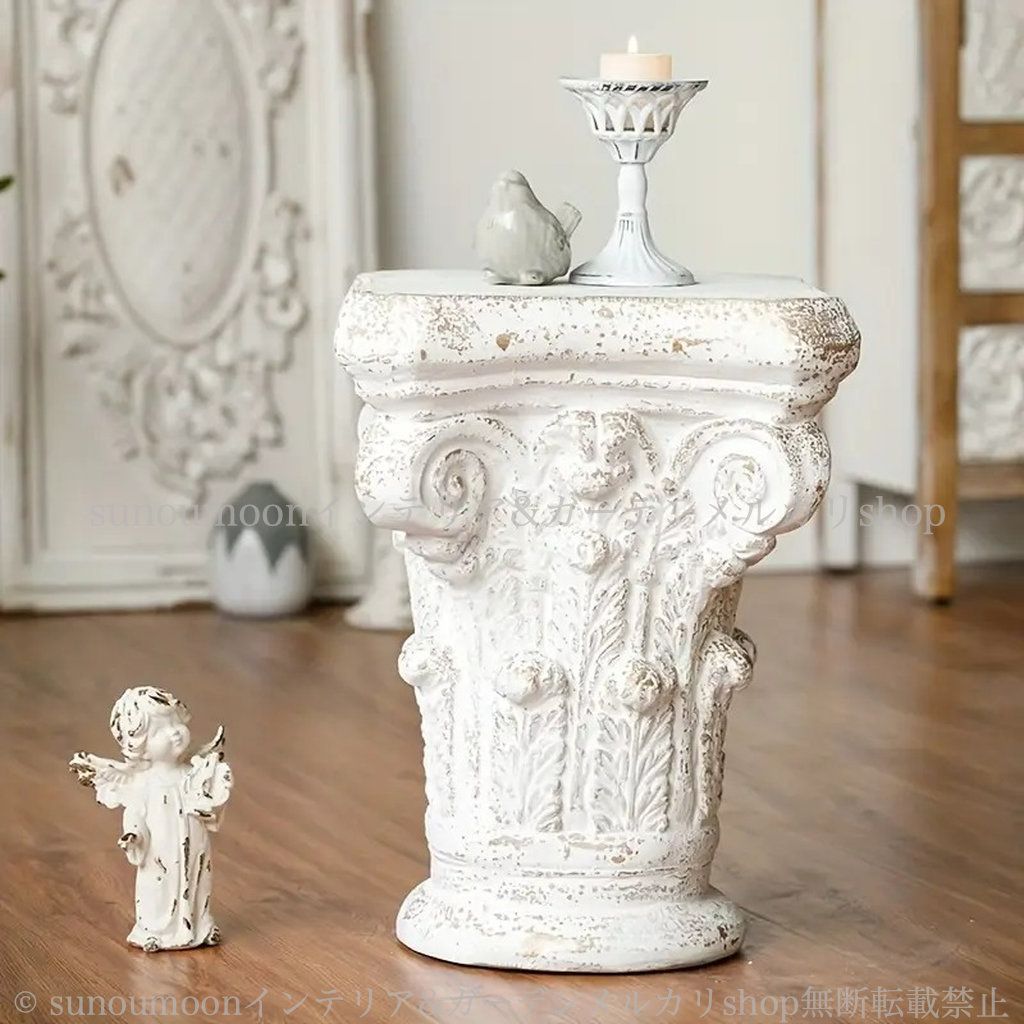 雑貨 ガーデン シャビー加工 4-7 庭 ガーデンテーブル ガーデニング ローマ風 庭の装飾 おしゃれ シャビーシック ローマ柱 お洒落 インテリア ガーデン ガーデン雑貨 ヴィンテージ調 ガーデンインテリア STEELWINDOWSANDDOORS_COM