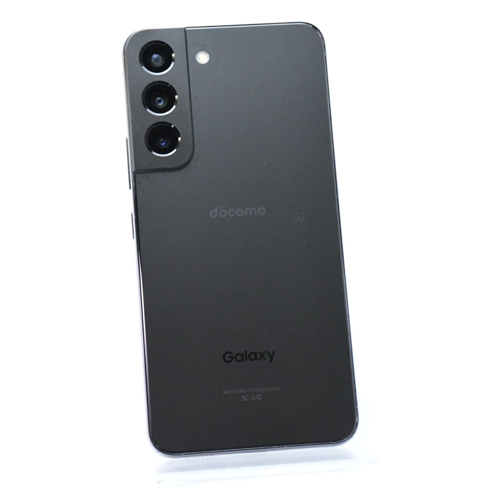 液晶美品】 docomo SIMフリー Galaxy S22 ファントムブラック