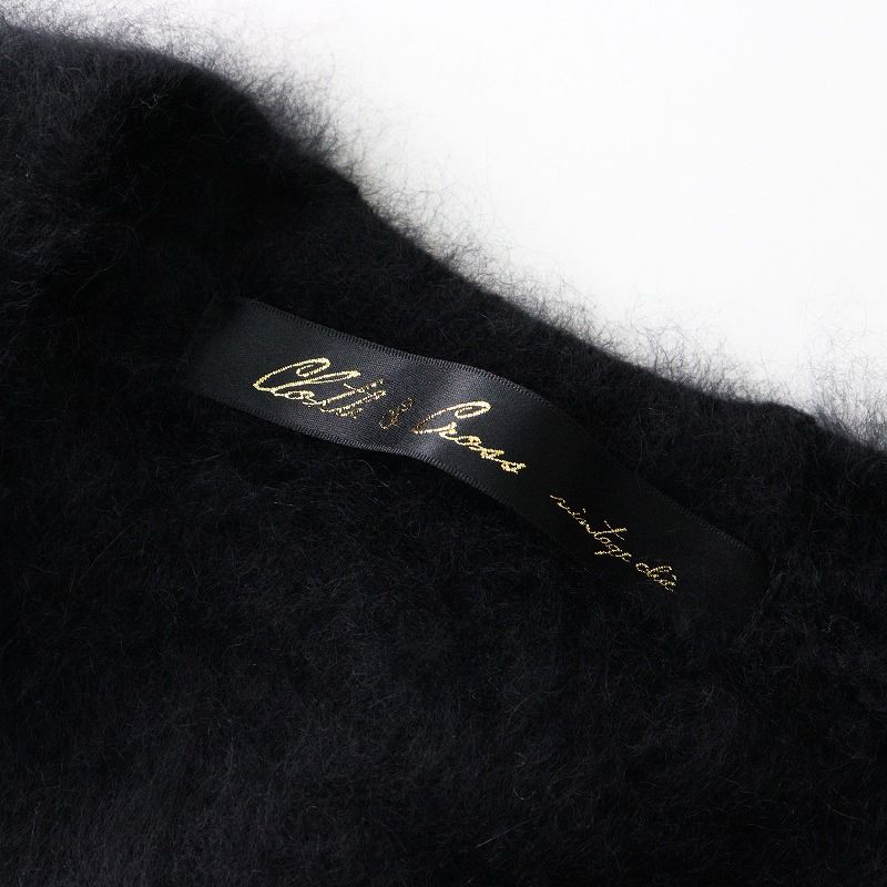 ハグオーワー CLOTH&CROSS ラクーンニットカーディガン ハグオーワー CLOTH&CROSS ラクーンニットカーディガン