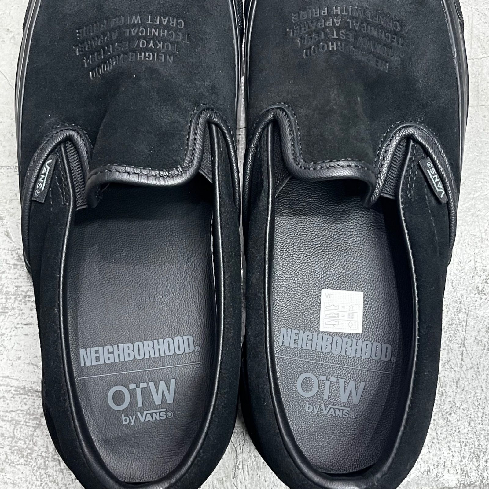 新品　NEIGHBORHOOD VANS OTW ブラック スリッポン黒28.0 NEIGHBORHOOD × OTW by Vans Classic Slip-On 98 