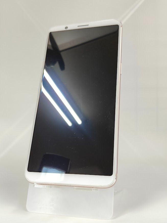 中古】OPPO R11S日本版「64GB」SIMフリー シャンパン CPH1719 【赤ロム