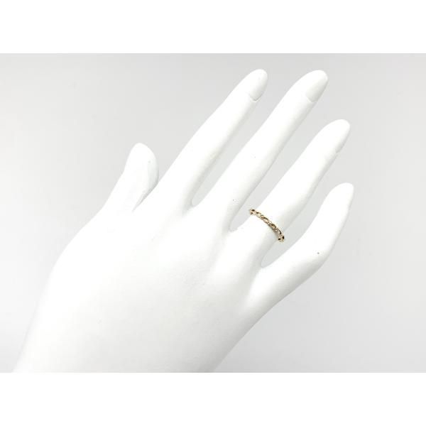 AGATHA アガタ K10 10金ピンクゴールド ダイヤ 0.01ct リング