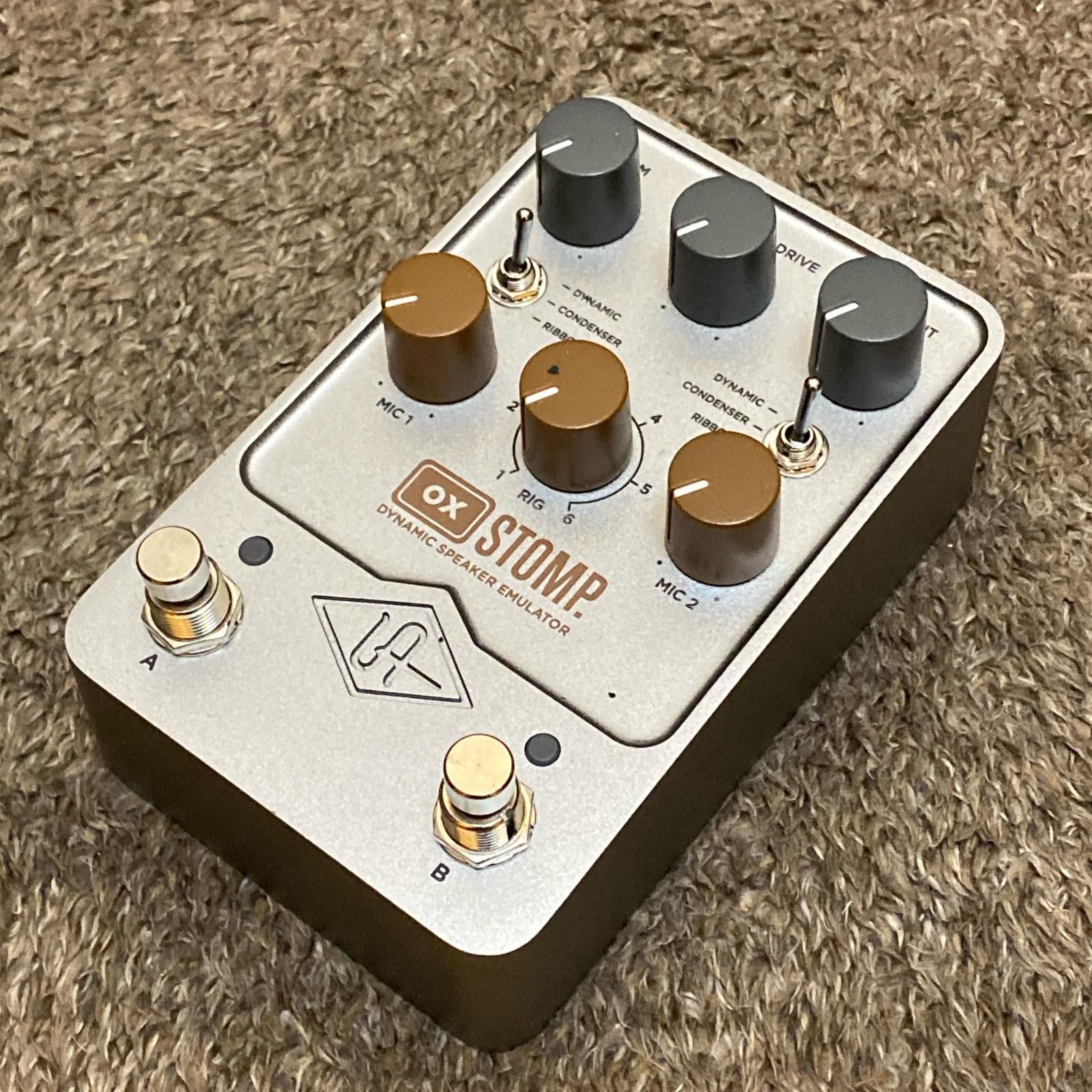 尾張小牧店 楽器 Universal Audio ユニバーサルオーディオ エフェクター UAFX OX Stomp Dynamic Speaker Emulator 472