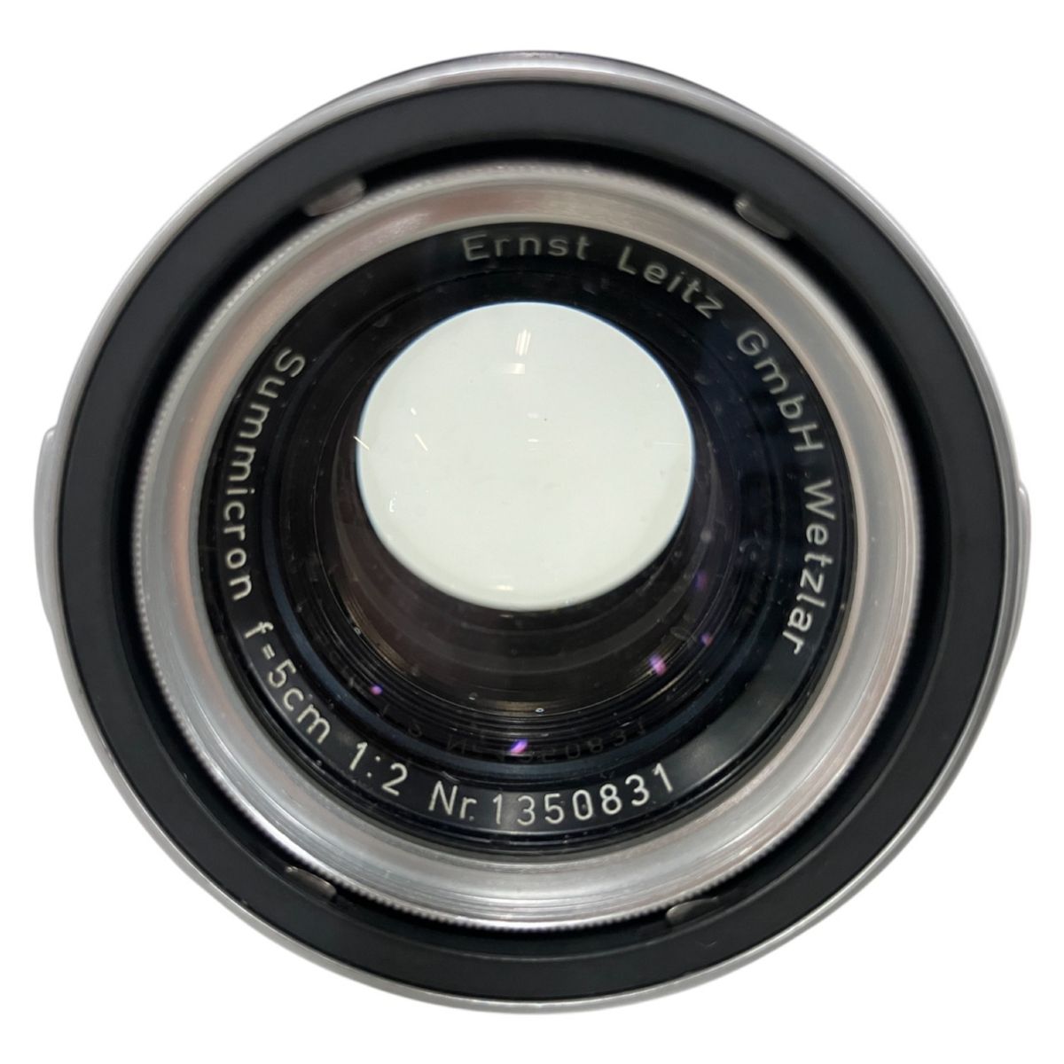 ズミクロン Summicron 5cm F2 Leitz Ernst 単焦点 Ernst Leitz Summicron 5cm f/2 レンズ