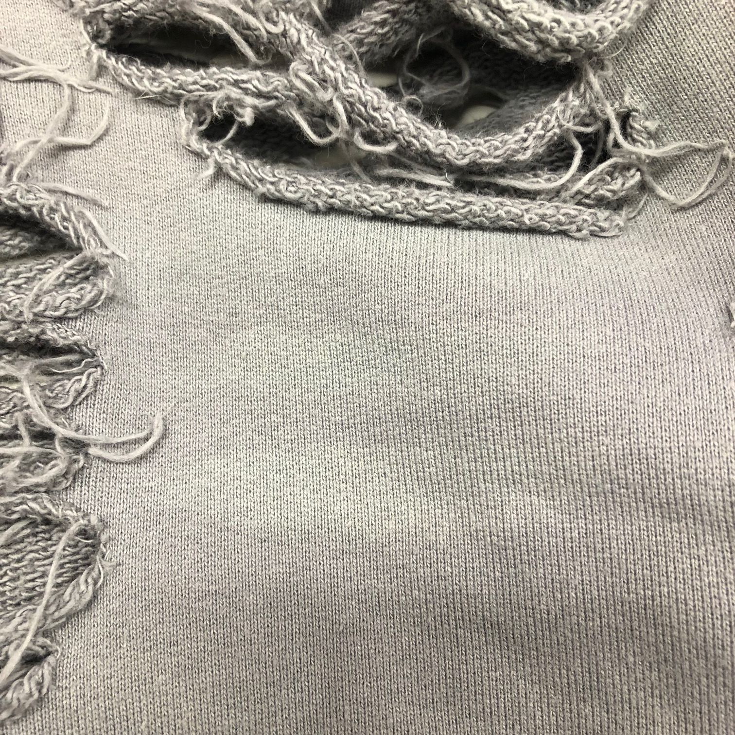 JUN/NAKAYAMA 23AW DISTRESSED CREWNECK SWEAT デストロイクルー