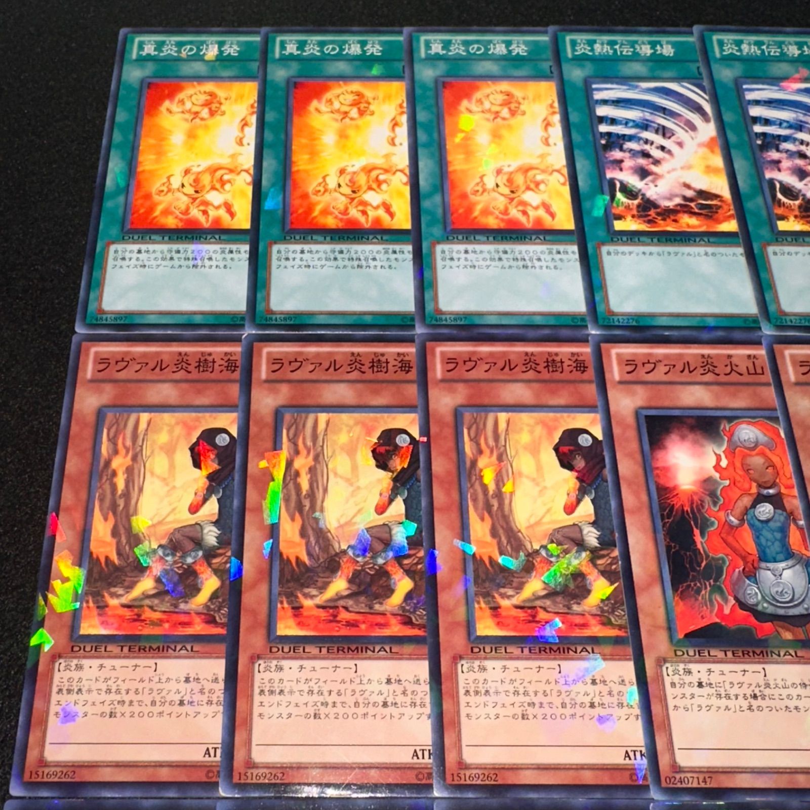 遊戯王】No.699 真炎の爆発 炎熱伝導場 ラヴァル炎樹海の妖女
