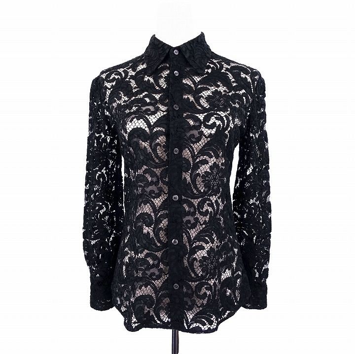 PRADA 総レースブラウス