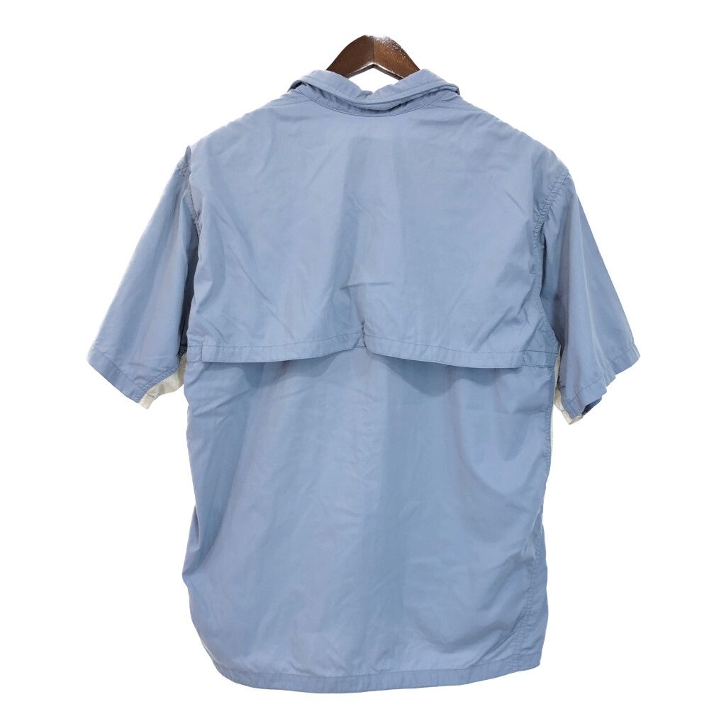 古着 マウンテンハードウエア MOUNTAIN HARDWEAR 半袖 ストライプシャツ ボックスシャツ メンズM相当 /eaa558336 MOUNTAIN HARDWEAR マウンテンハードウェア 半袖シャツ