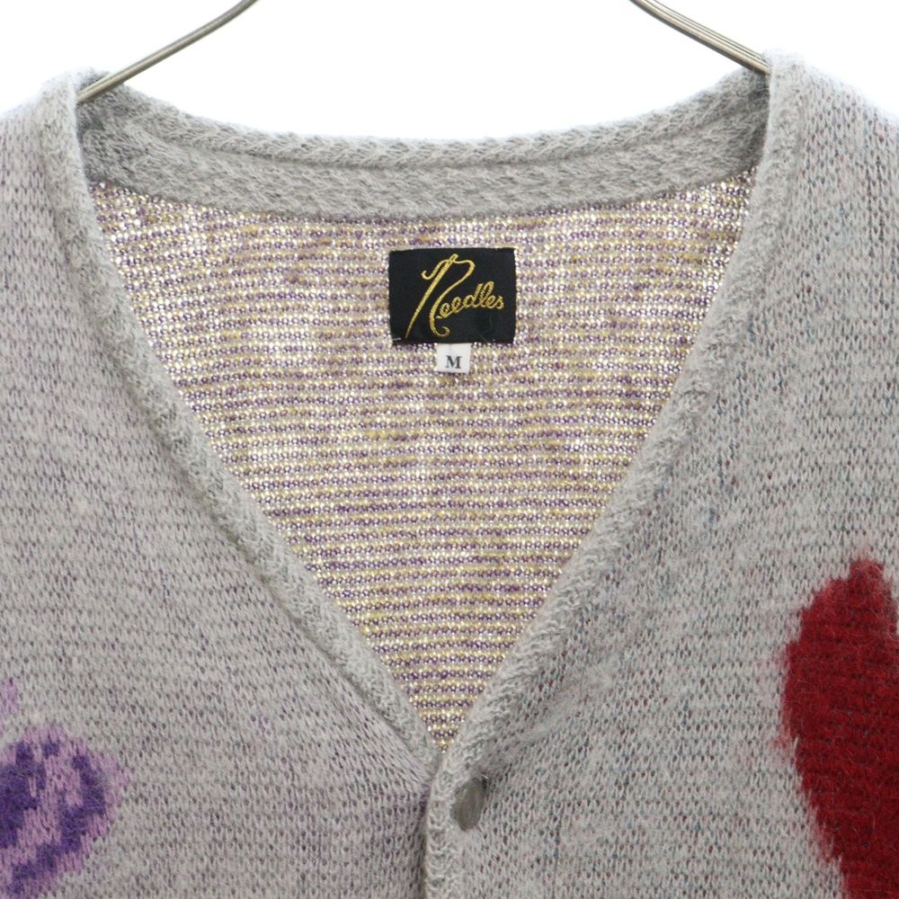 Needles (ニードルス) Mohair Cardigan LQ376 刺繍デザイン