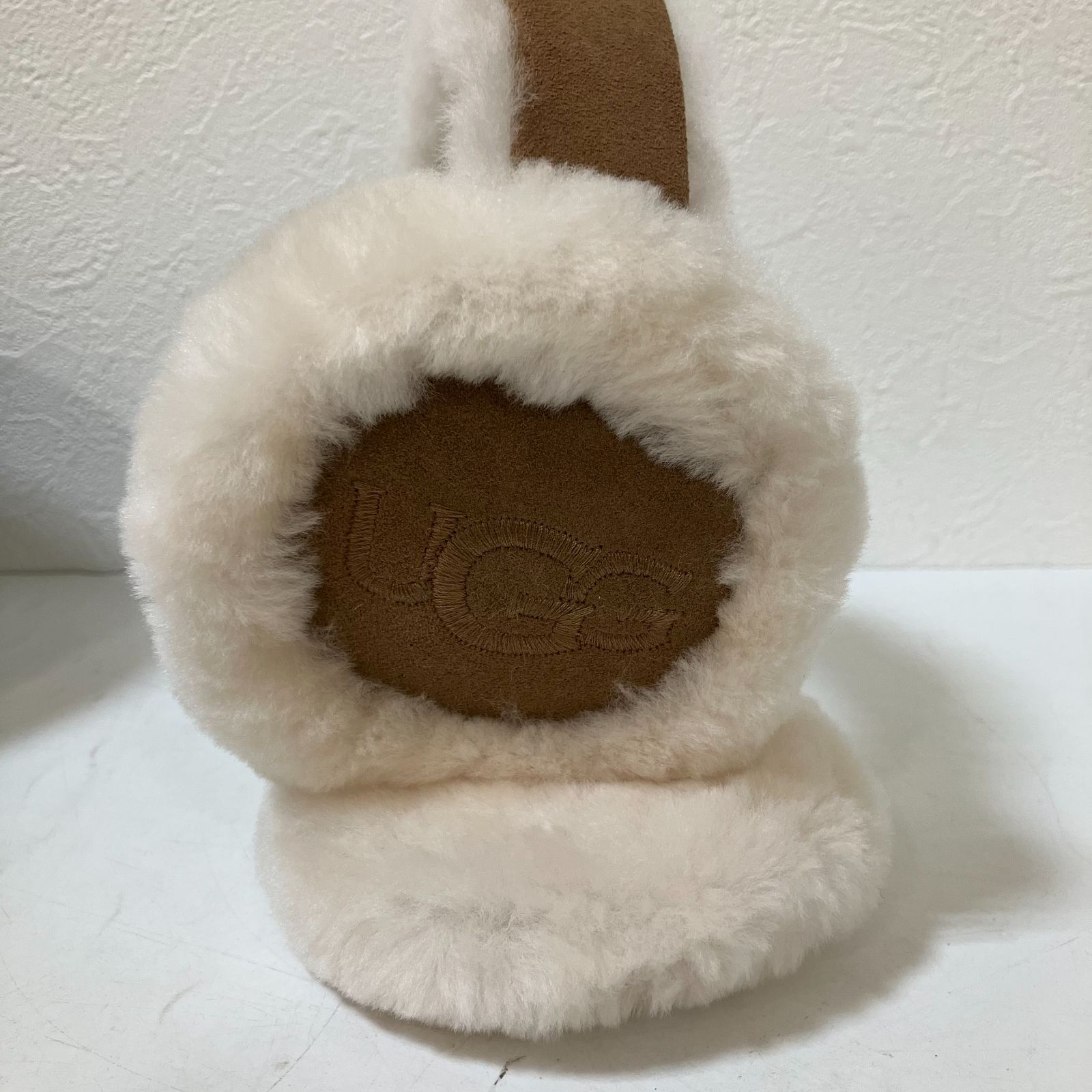 UGG フリース イヤーマフ ベージュ 完売必至☆もこもこ大人気【UGG】シアリングイヤーマフ (UGG