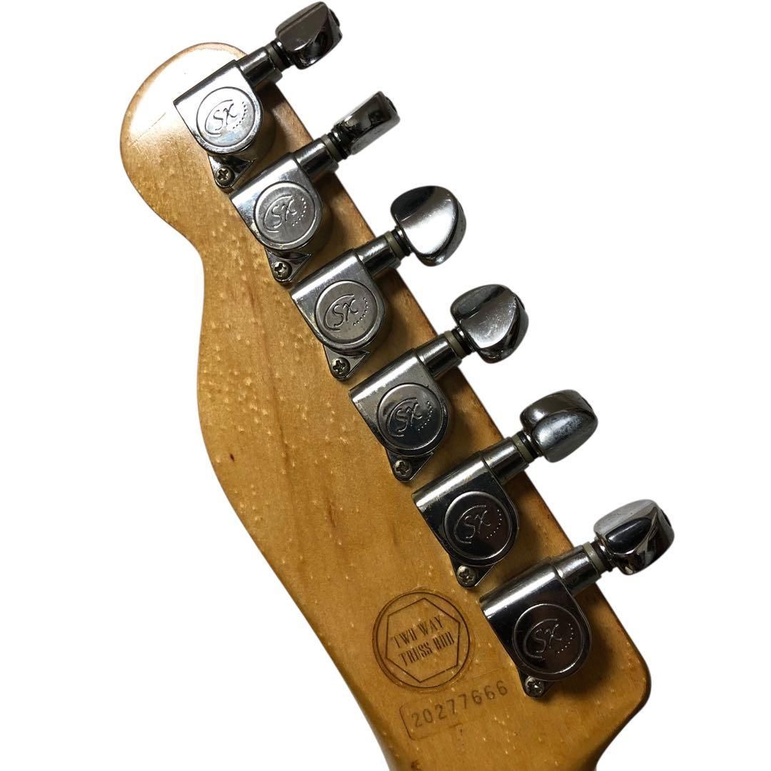 希少】◇SX カスタムハンドメイド◇ シンライン エレキギター