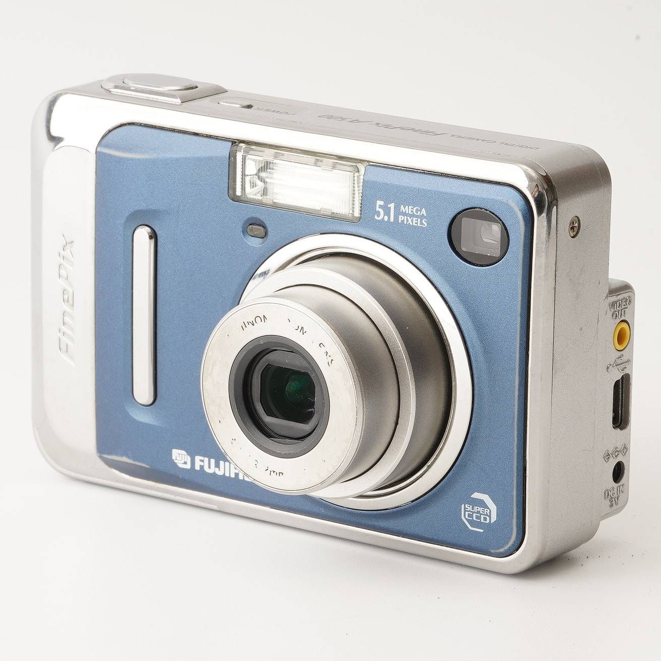 富士フイルム デジタルカメラ Finepix A500 ブルー フジ Fujifilm FINEPIX A500 ブルー コンパクトデジタルカメラ