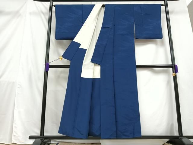 平和屋着物▽上質な色無地　単衣　青朽葉色　正絹　逸品　AAAU6439iu 平和屋着物▽上質な色無地 単衣 青朽葉色 正絹 逸品 AAAU6439iu