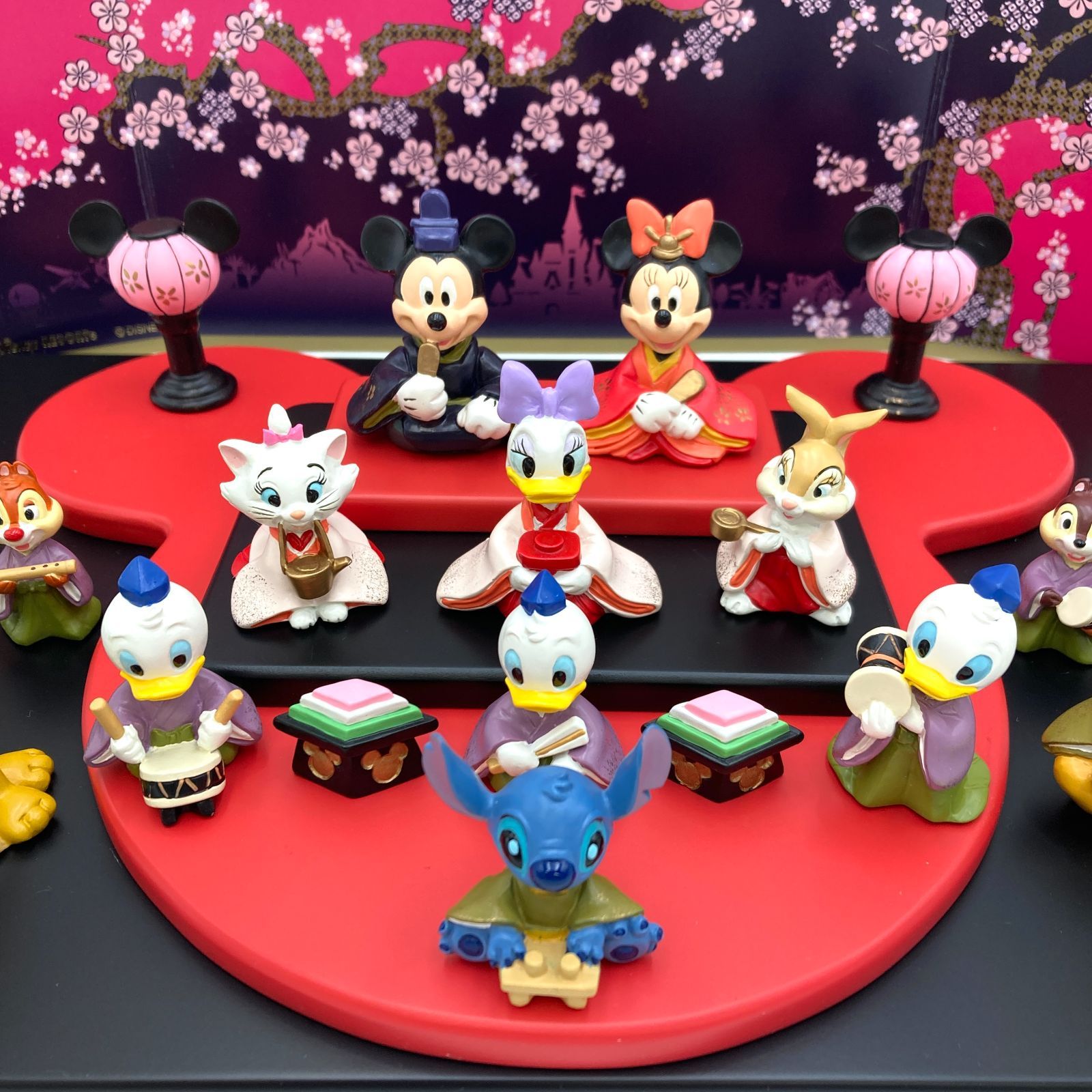 Disney 東京ディズニーリゾート ひな人形 お雛様 ひな祭り フィギュア D-3276