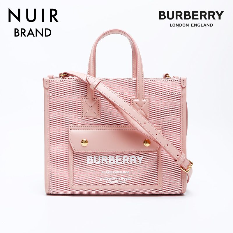 BURBERRY バーバリー ショルダーバッグ Freya ミニ キャンバス