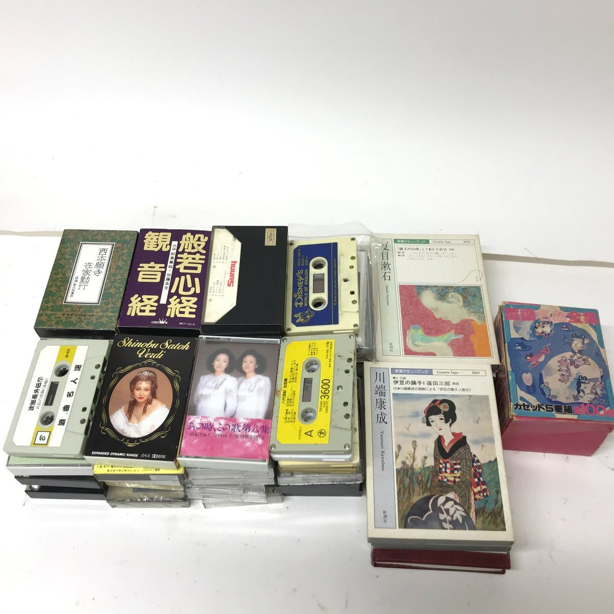 7.408 △ カセットテープ 大量まとめ 邦楽 洋楽 演歌 懐メロ