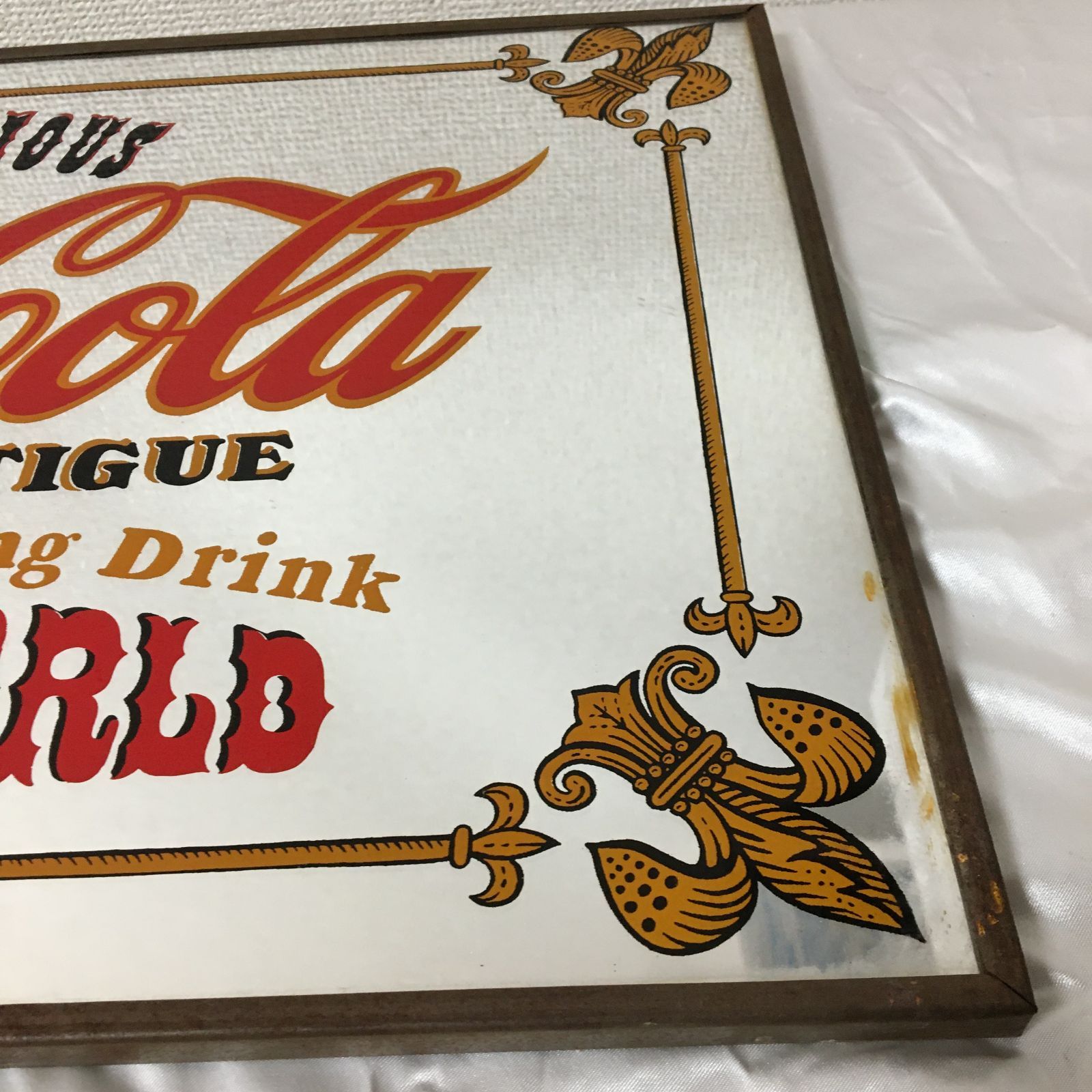 パブミラー Coca-Cola コカ・コーラ 少女 ヴィンテージ コカコーラ