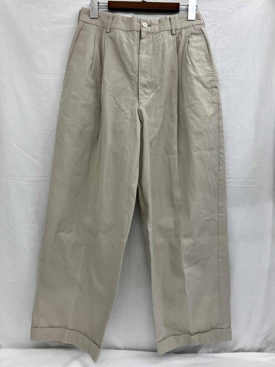COMME des GARCONS HOMME PLUS|コムデギャルソン オム プラス リネンスラックス HP-02037S ベージュ サイズＳ