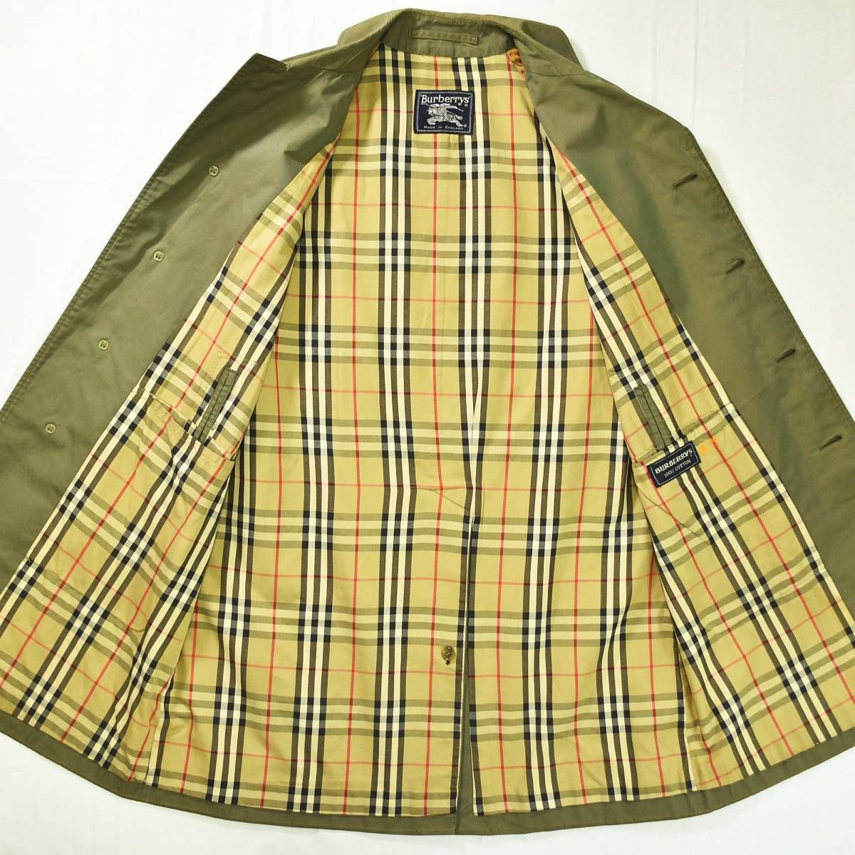 希少】 80sヴィンテージ 英国製 バーバリー Burberrys 裏地 ノバ