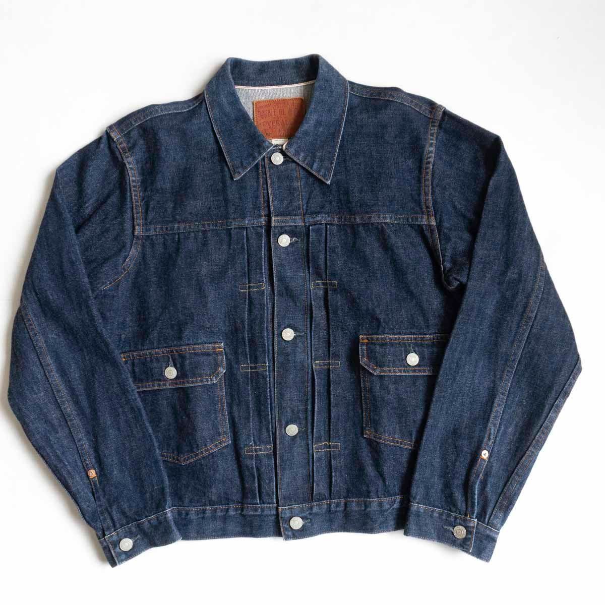 美品】RRL 【TYPE2 RIGID DENIM JACKET】【アメリカ製】L デニム  