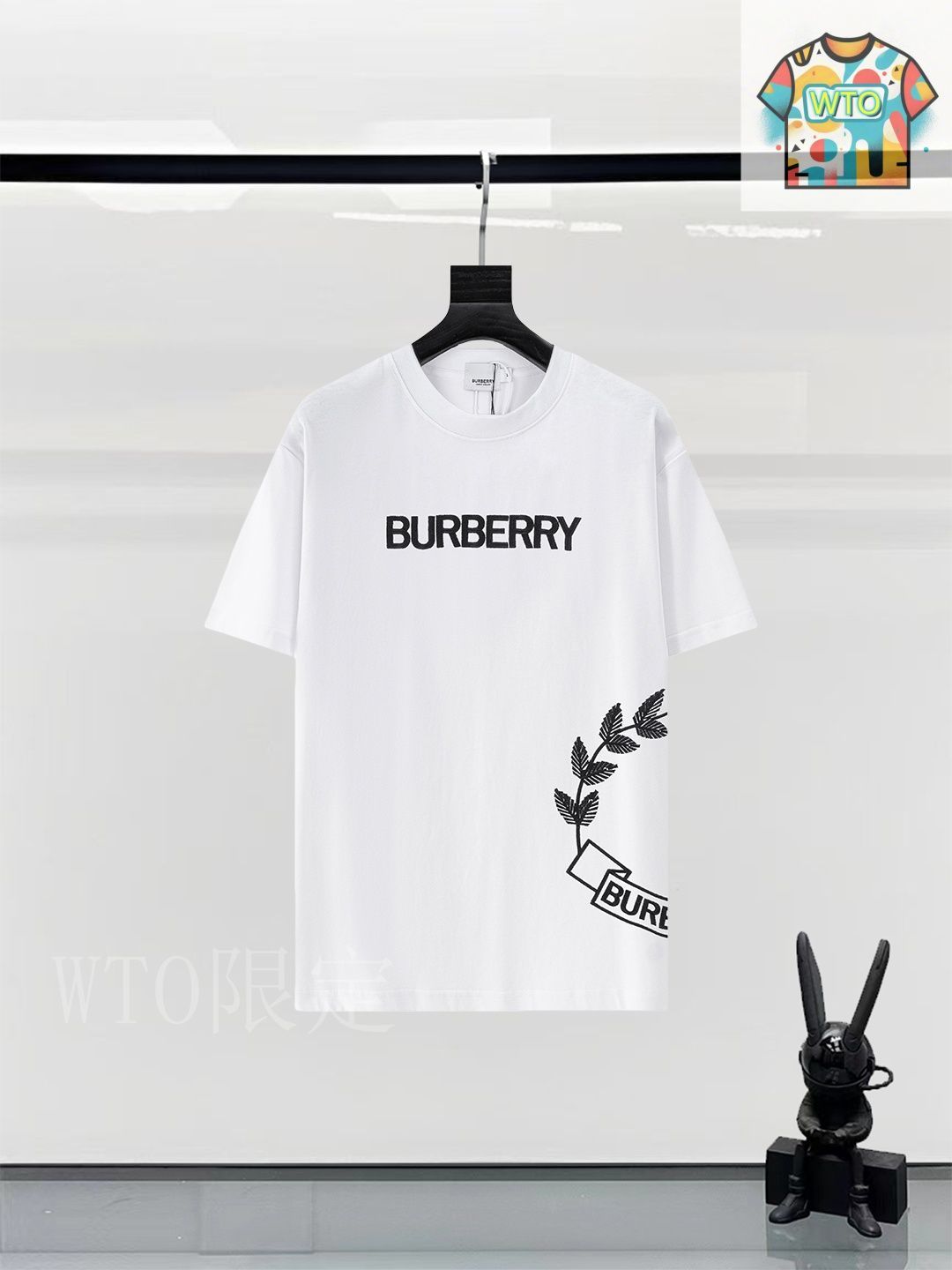 在庫1点☆すぐ届く BURBERRY Tシャツ BURBERRY(バーバリー) / バーバリー/Tシャツ/S/コットン/BLK