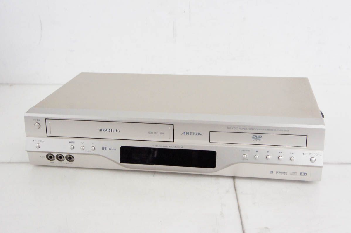 東芝TOSHIBA VTR一体型DVDビデオプレーヤー DVDプレーヤー一体型VHSビデオデッキ SD-B600