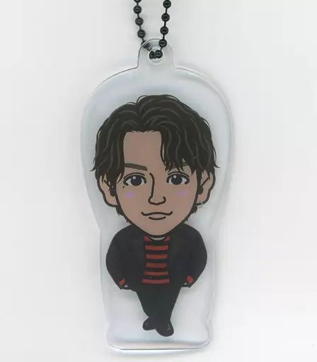 中古】雑貨 吉野北人(THE RAMPAGE) クリアチャーム LIVE赤衣装