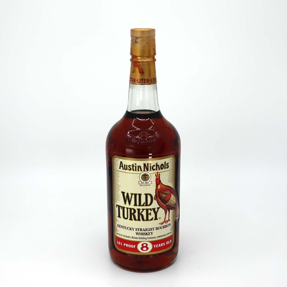 ワイルドターキー 8年 101プルーフ 未開栓 1000ml TURKEY WILD 古酒