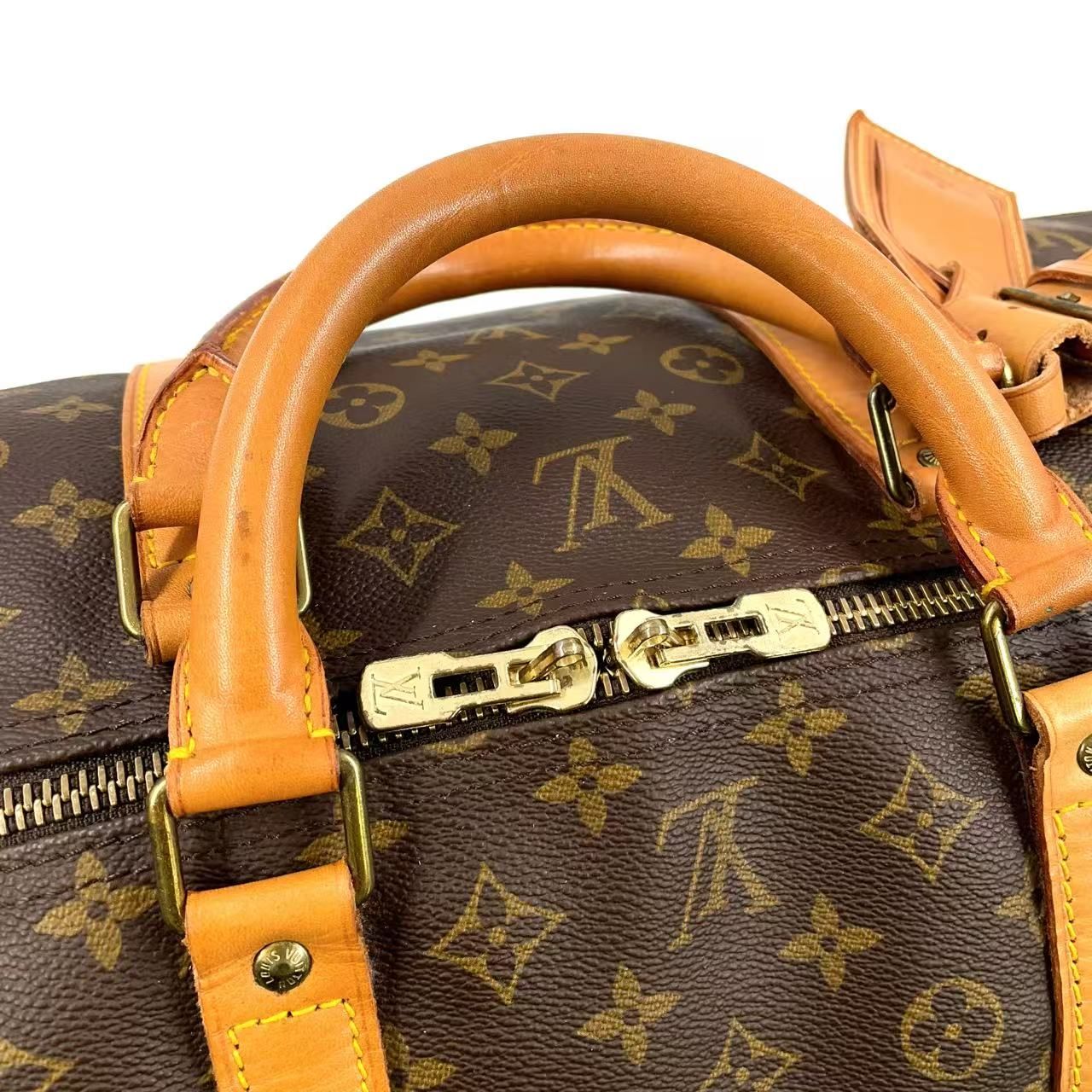 美品【早い者勝ち】Louis Vuitton「キーポル・バンドリエール 60」 LV ルイヴィトン キーポル・バンドリエール 60 1989年製 - side