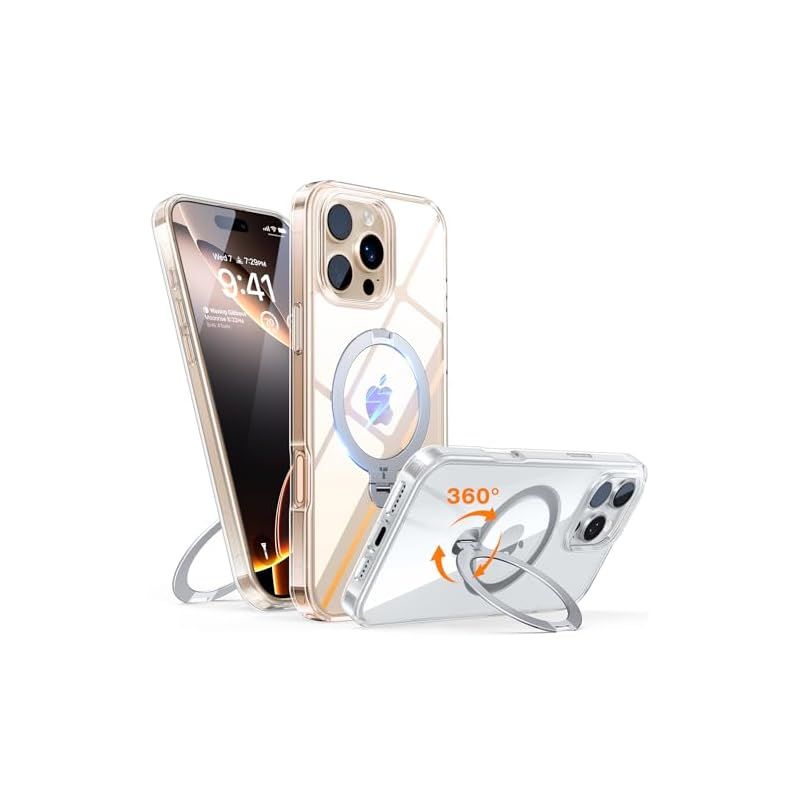 TORRAS iPhone16Pro 用 ケース 6.3インチ ワイヤレス充電 TORRAS iPhone 16 Pro用 リング付き ワイヤレス充電対応 Amazon.co.jp