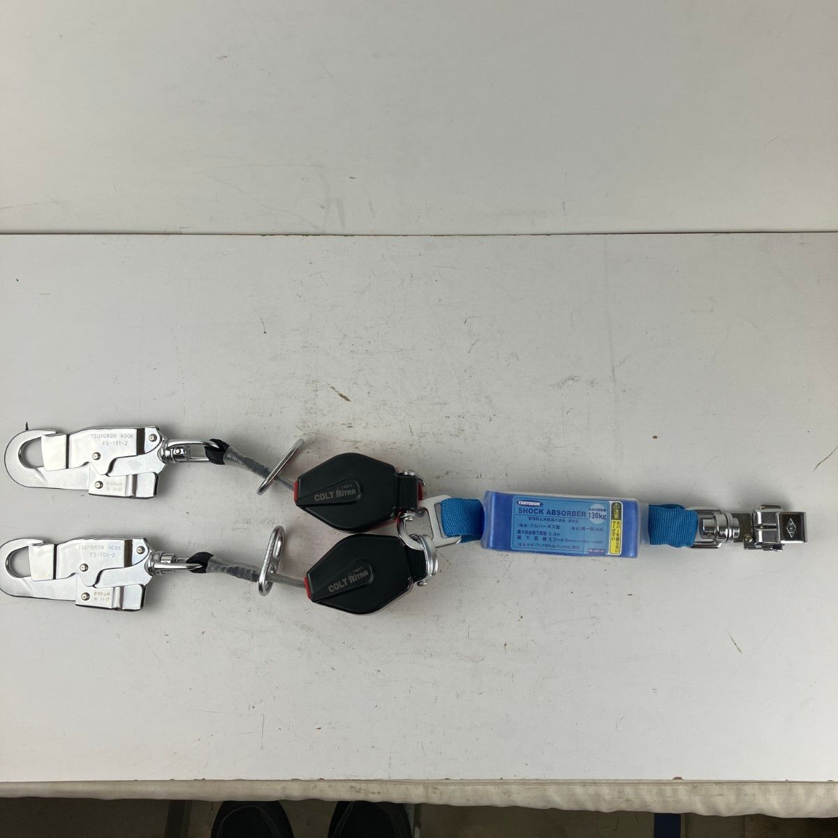 ЗЗ藤井電工 ツヨロン コルトリトラ ツインランヤード THL-2-CR1012-33KS-2FL62-2R23-BX