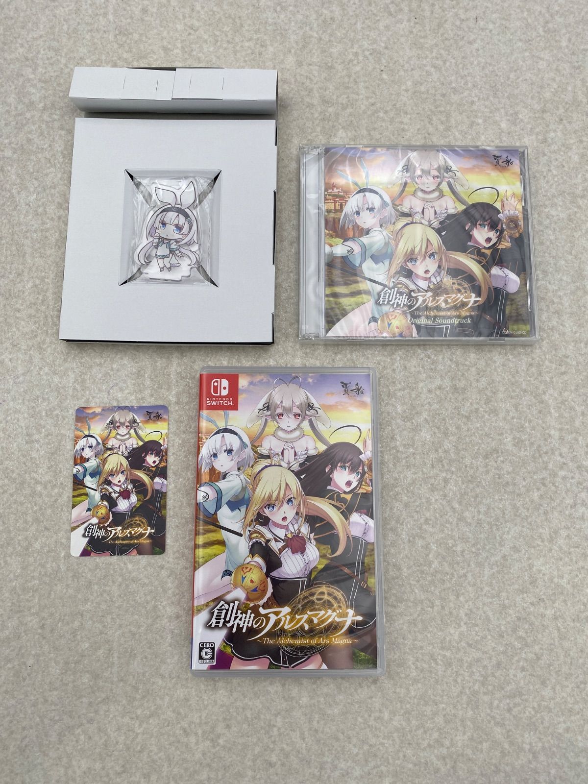創神のアルスマグナ The Alchemist of Ars Magna 特装版 Switch - メルカリ