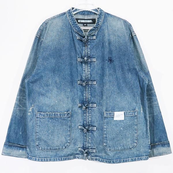 NEIGHBORHOOD ネイバーフッド 23AW WASHED DENIM KF JACKET 232XBNH ...