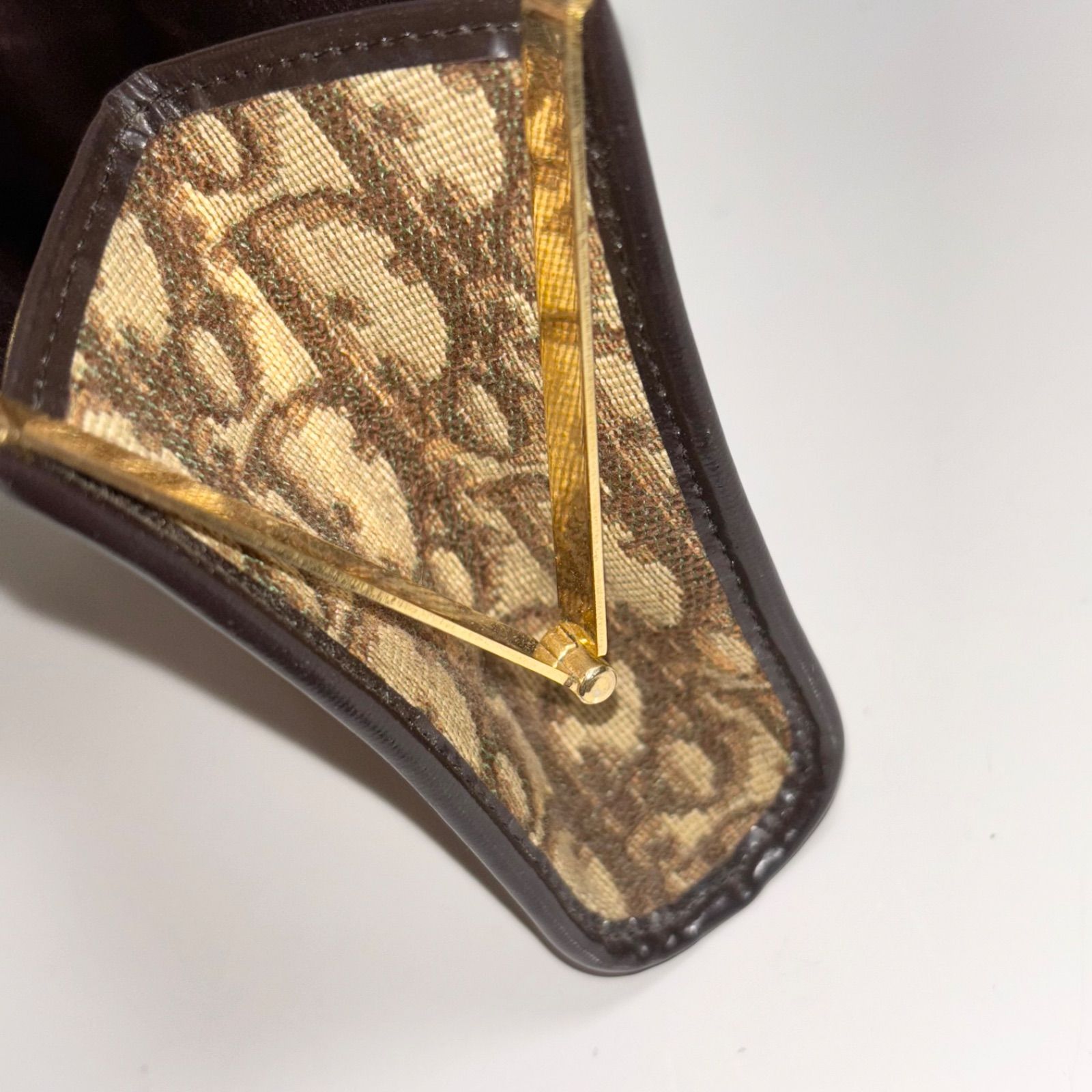 Christian Dior クリスチャン ディオール がま口 クラッチバッグ