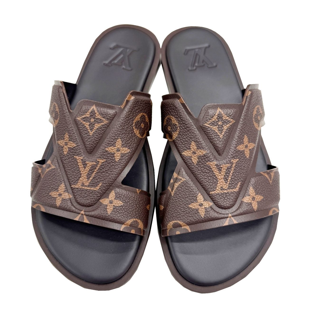 美品】ルイヴィトン サンダル 24.5 極美品】ヴィトン ミュール