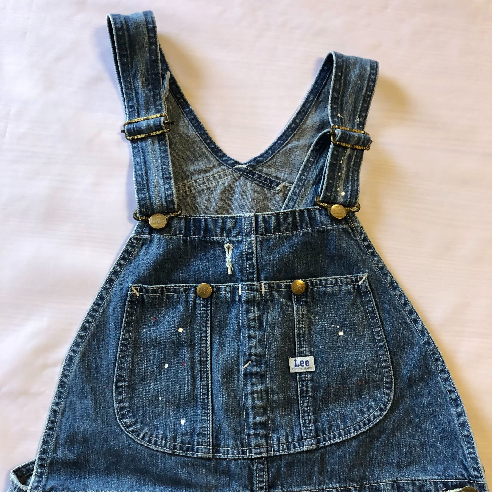 Lee リペイント デニム オーバーオール ヴィンテージ Lee