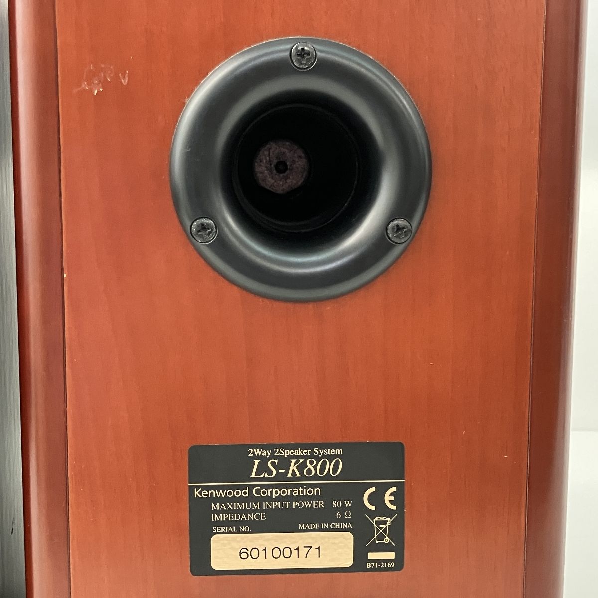 KENWOOD LS-K800 ステレオ スピーカーペア Kシリーズ 音響機材 オーディオ機器 ケンウッド 中古 Z9169124 - メルカリ