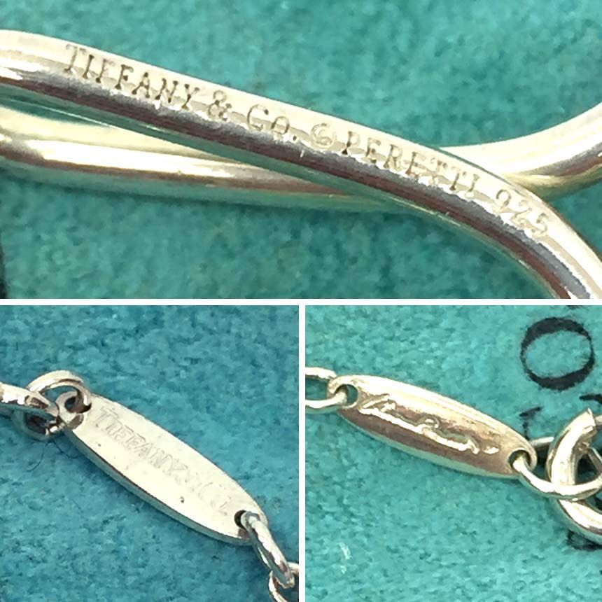 Tiffany & Co. ペンダント ネックレス TIFFANY&Co．ティファニー インフィニティクロス ネックレス