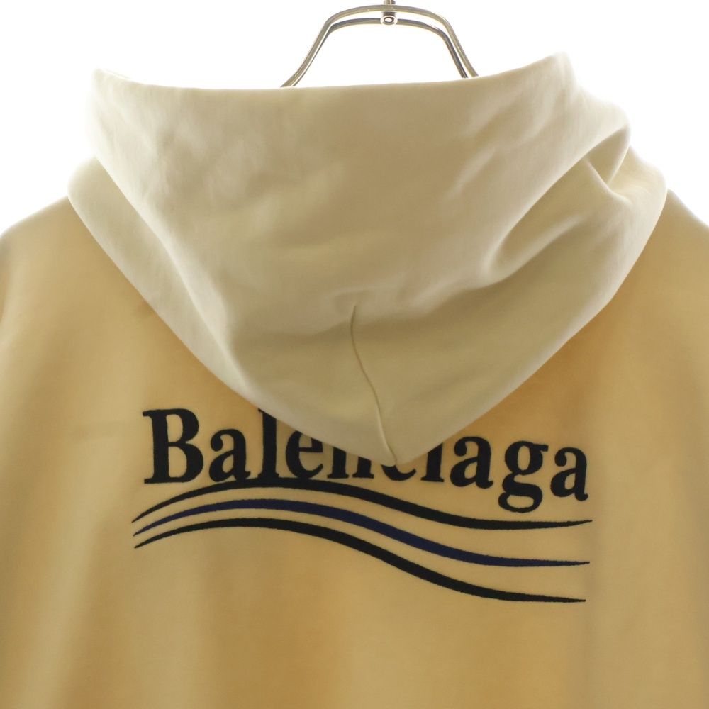 BALENCIAGA 21SS キャンペーンロゴ オーバーサイズ パーカー　M BALENCIAGA 未使用品□BALENCIAGA バレンシアガ 21SS 600583