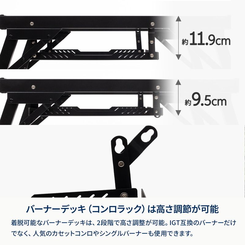 アウトドア [Hilander(ハイランダー)] LIT TABLE MINI(リットテーブル