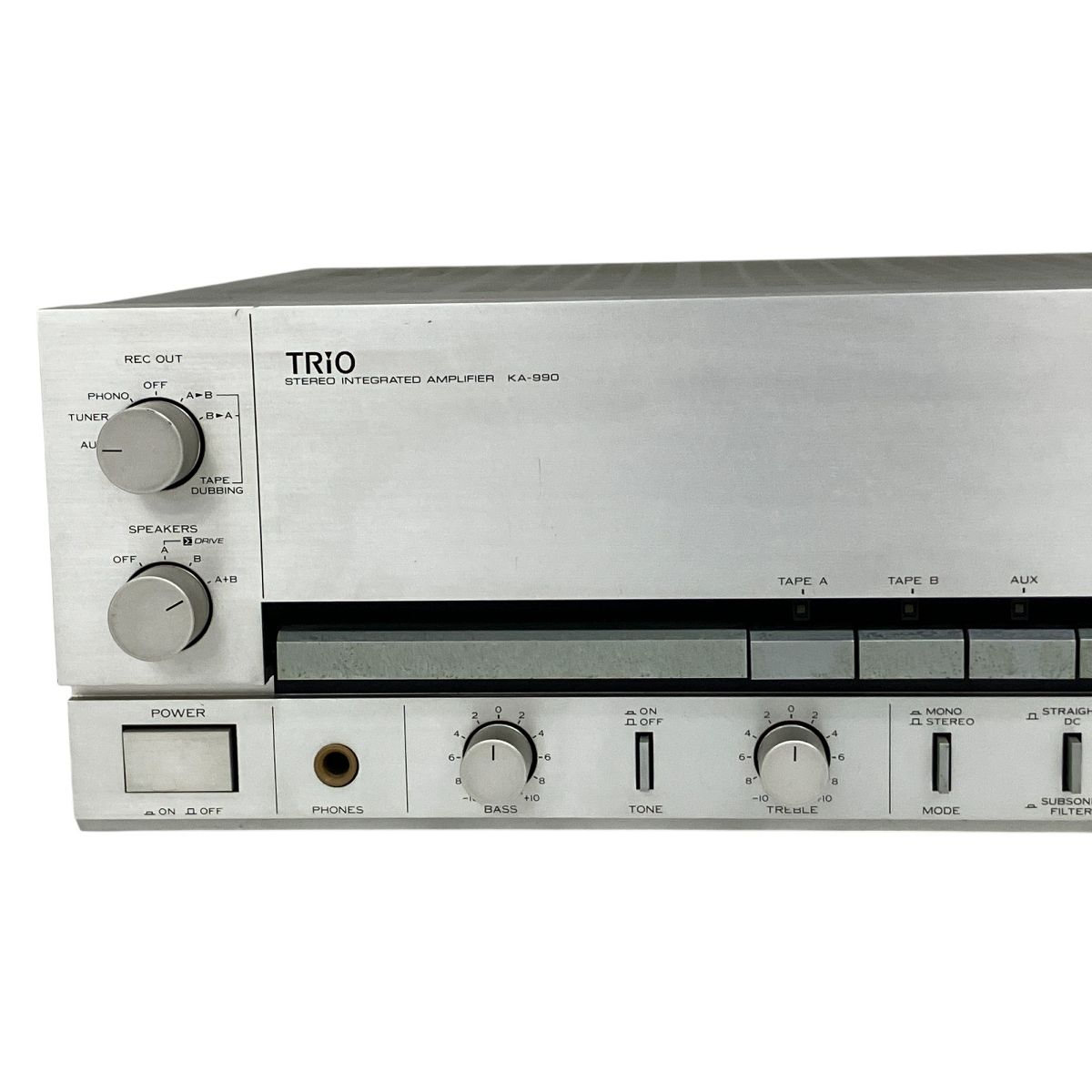 mikkonas メンテ済 TRIO プリメインアンプ KA-5100G TRIO KA-990 DLDインテグレーテッドアンプ プリメインアンプ