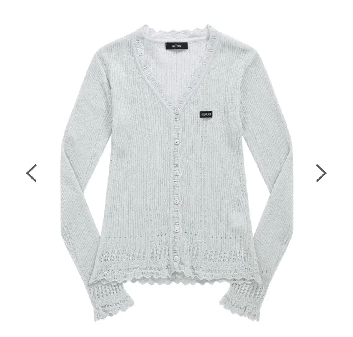 | み ason アズオン MAG CARDIGAN 雑誌 カーディガン