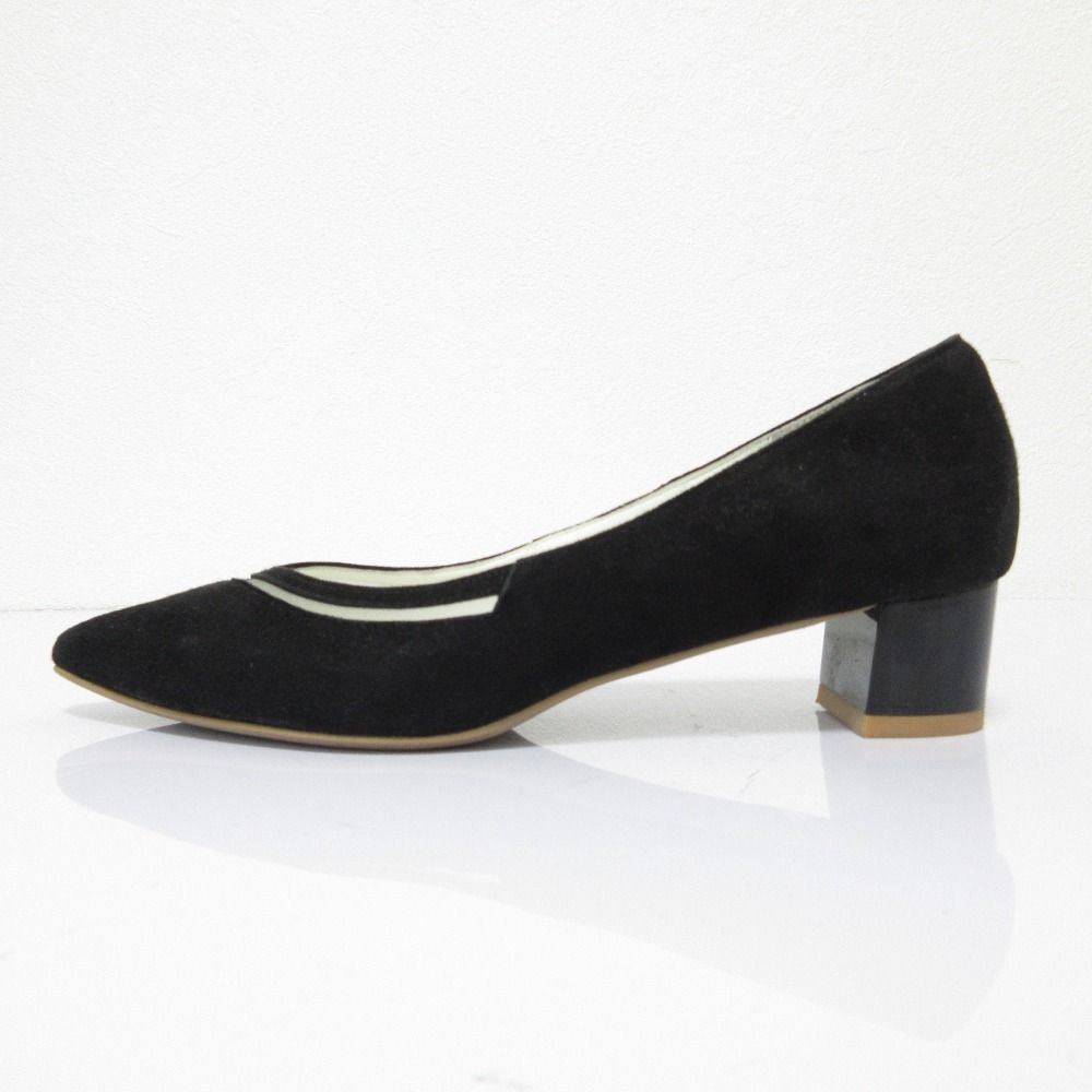 良品 LANVIN COLLECTION ランバンコレクション スエード ポイン