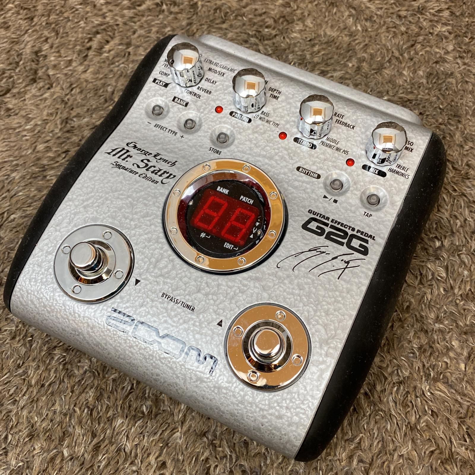 尾張小牧店 楽器 ZOOM | ズーム エフェクター G2G George Lynch Mr. Scary Signature Edition 472