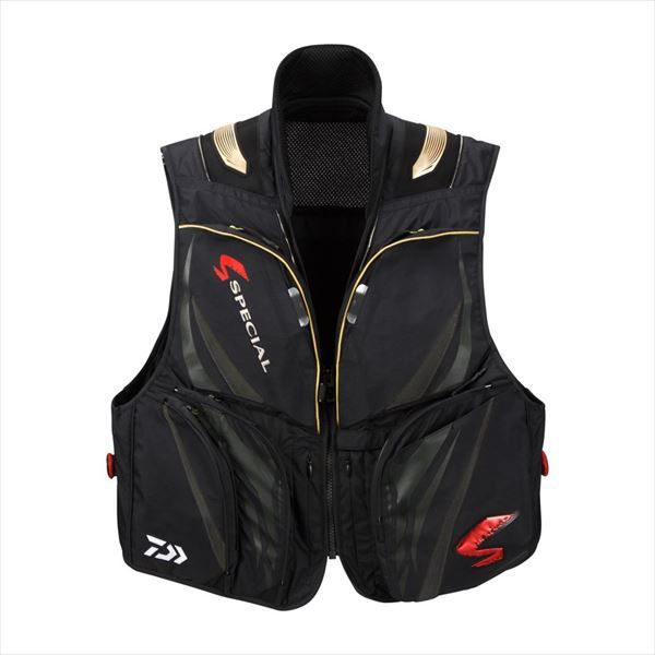 値下げ☆新品未使用/Daiwa　DV-3025F フィッシングベスト /Mサイズ ダイワ ライフジャケット DV-3025F フロートショート