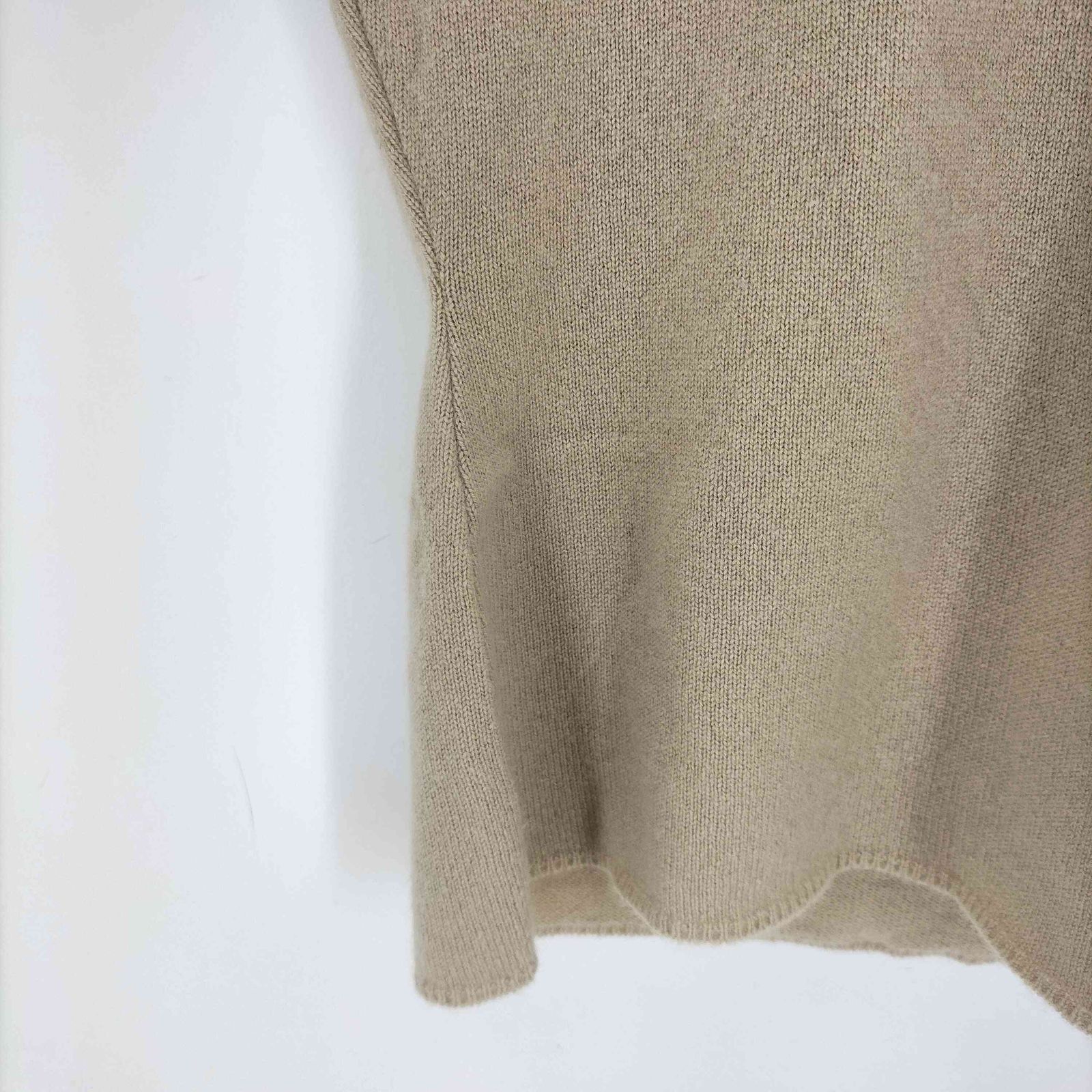 フォクシー FOXEY カシミヤ100 ハイネックノースリーブニット