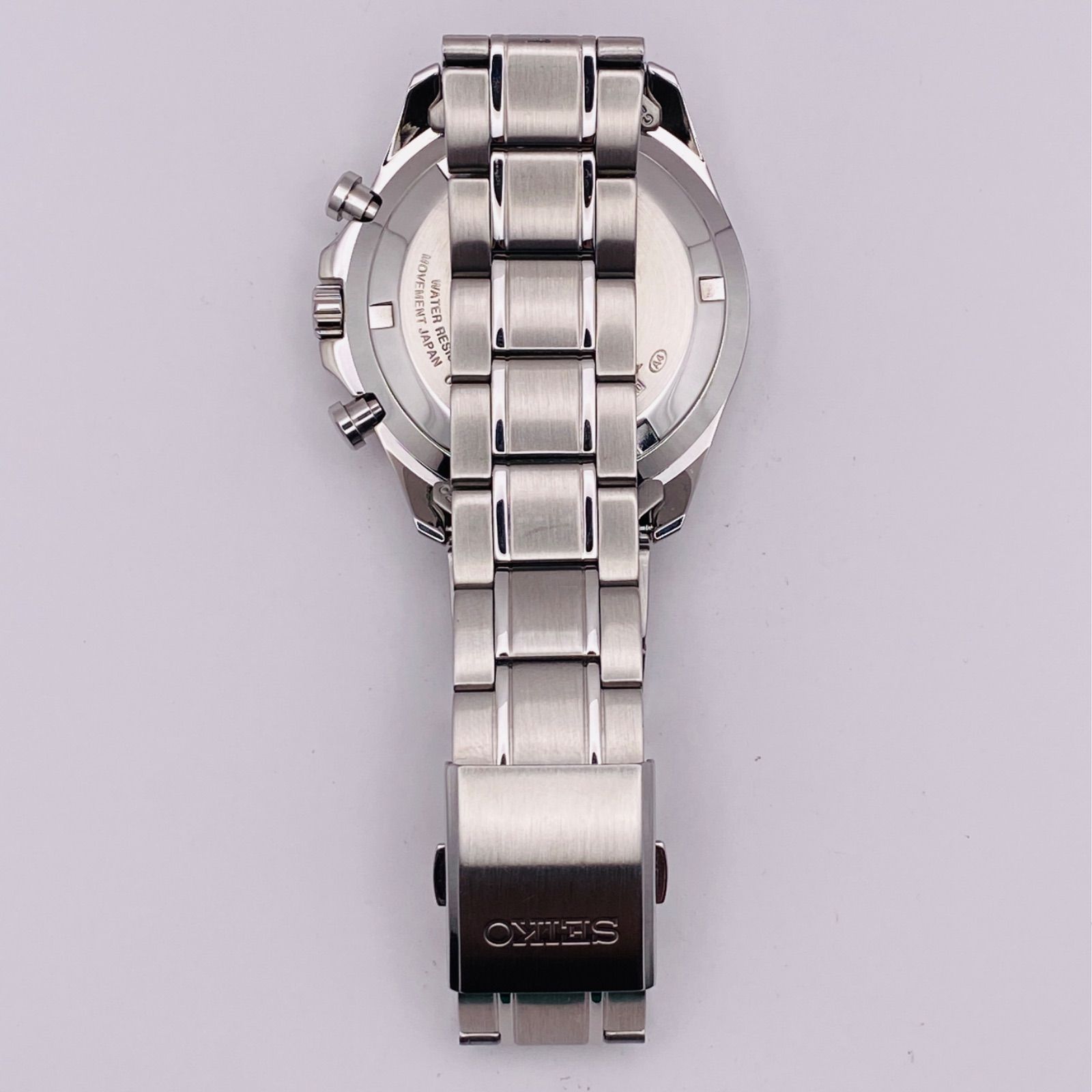 T113）美品 稼動品 SEIKO セレクション クロノグラフ SBTR009 8T63 