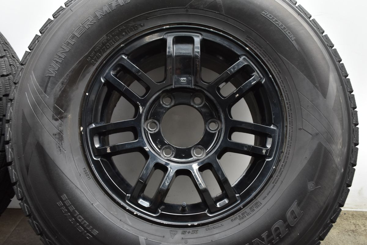ハマー H3 純正 16in 7.5J 38 PCD139.7 ダンロップ ウィンターマックス SJ8 275 70R16 HUMMER 品番 9594960 USTAUSTRALIA_COM_AU