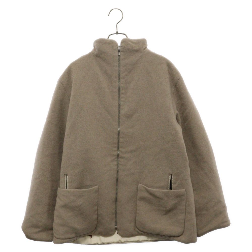 HERMES (エルメス) マルジェラ期 シルク 総柄 ウール リバーシブル